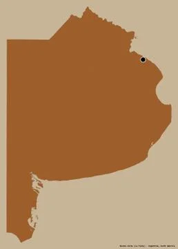Buenos Aires, province of Argentina, on solid. Pattern Stock Illustration
