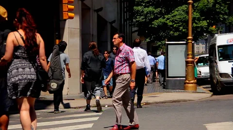 BUENOS AIRES STREET Stock Footage 41784895