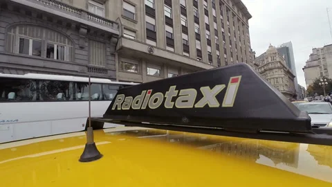 Buenos Aires Taxi Stock-Footage 169955413