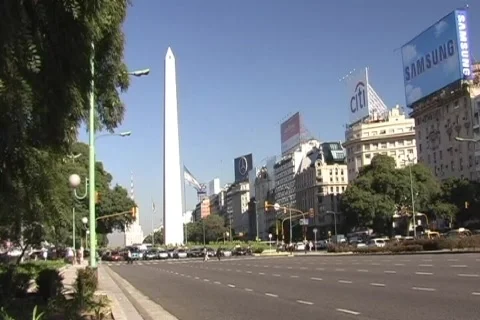 Buenos Aires traffic timelapse 스톡 동영상 117714