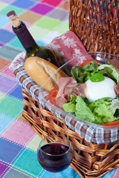 Bufala mozzarella salad Stock Photos