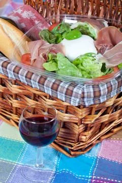 Bufala mozzarella salad Stock Photos