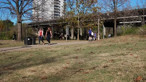 Buffalo Bayou Park 스톡 동영상 132016230