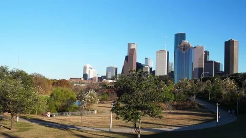 Buffalo Bayou Park 스톡 동영상 132016596