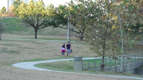 Buffalo Bayou Park 스톡 동영상 132016627