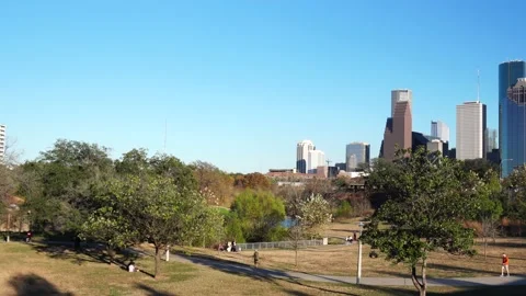 Buffalo Bayou Park 스톡 동영상 132016752
