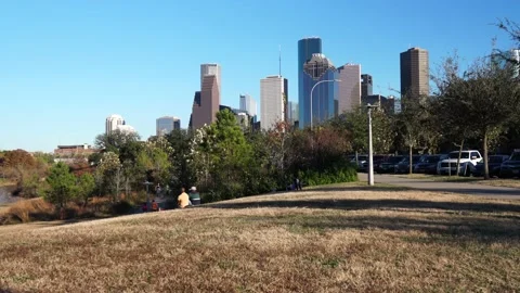 Buffalo Bayou Park 스톡 동영상 132017044