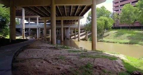 Buffalo Bayou Park 스톡 동영상 140343083