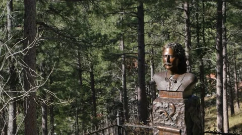 Buffalo Bill Grave Stock Footage 48479508