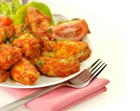 Buffalo chicken wing Stock Photos