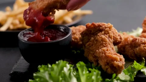 Buffalo chicken wings Stock Footage 141376529