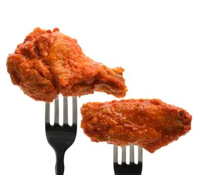 Buffalo chicken wings Stock Photos