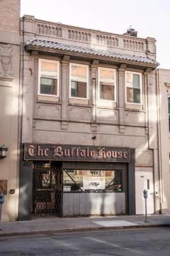 The Buffalo House Stock Photos
