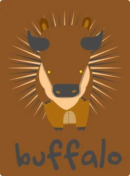 Buffalo Stock Illustration
