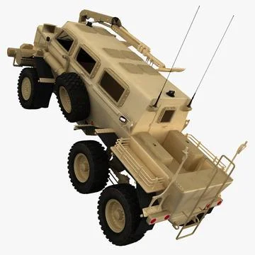 Buffalo Mine Protected Vehicle ~ 3D Model #91443704 | Pond5