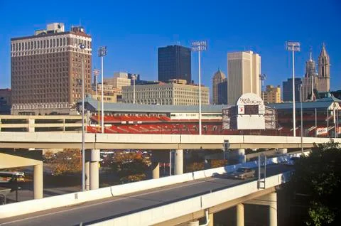 Buffalo, NY skyline Stock Photos