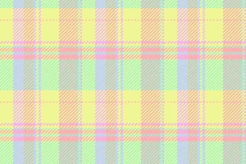 Buffalo pattern plaid fabric, 1950s textile check seamless. Repetition text.. Stock Illustration