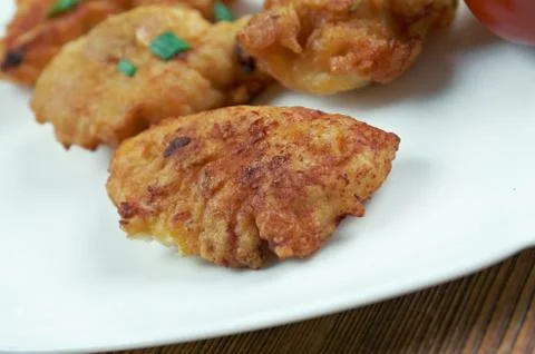 Buffalo Popcorn Chicken Foto stock