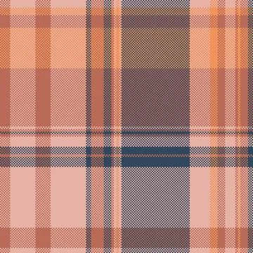Buffalo textile plaid vector, vertical pattern check texture. Square seamle.. Stock Illustration