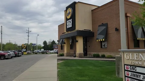 Buffalo Wild Wings Restaurant Signage Stock Video Pond5
