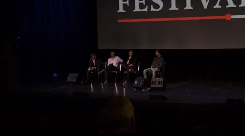 Buffer Festival - Mr Ben Brown - Toronto, Ontario, Canada - 04 Stock Footage 68999351