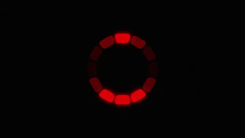 Buffer Wheel - Retro Element Pack (RED) Stock Footage 151175633