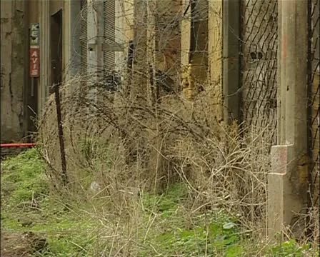 Buffer Zone, green line, Nicosia Cyprus Stock Footage 21362535