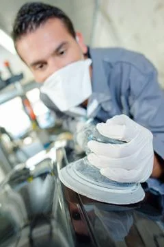 Buffering a car Stock Photos