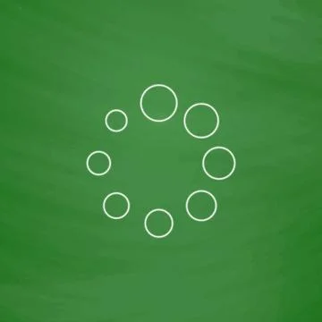 Buffering computer symbol Stock Illustration