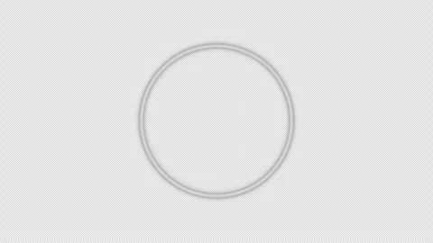 Buffering Internet Loading Circle Pop Animation Alpha Transparency Looping Video Stock Footage 346553040