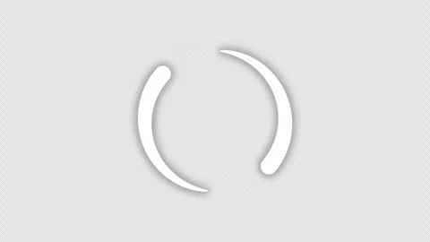Buffering Internet Loading Tapered Lines Alpha Transparency Looping Video Stock Footage 346332465