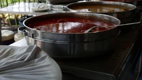 Buffet B Roll Video stock 95002487