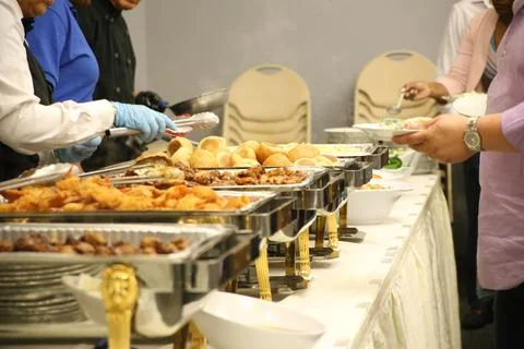 The Buffet is Here Foto stock