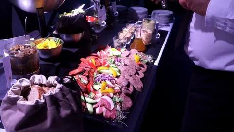 Buffet on a party 動画素材 99006985