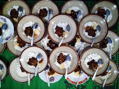 Buffet Plate Stock Photos