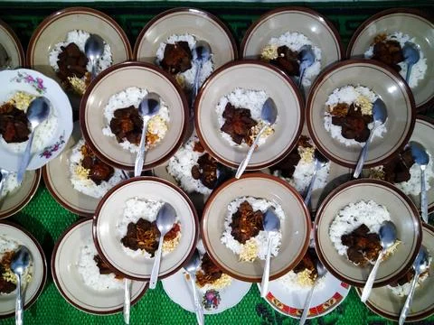 Buffet Plate Stock Photos