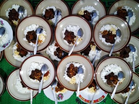 Buffet Plate Stock Photos