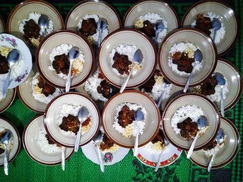 Buffet Plate Stock Photos