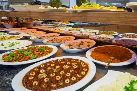 Buffet restaurant Stock Photos