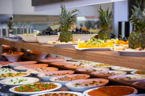 Buffet restaurant Stock Photos