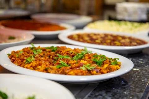 Buffet restaurant Stock Photos