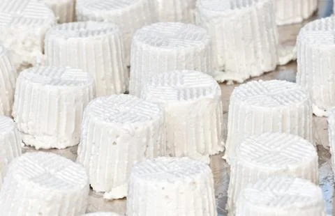 Buffet with Ricotta cheese Stock Photos