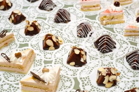 Buffet table dessert Foto stock