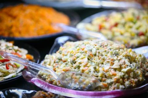 Buffet table Foto stock