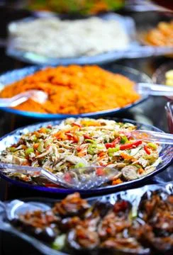 Buffet table Foto stock