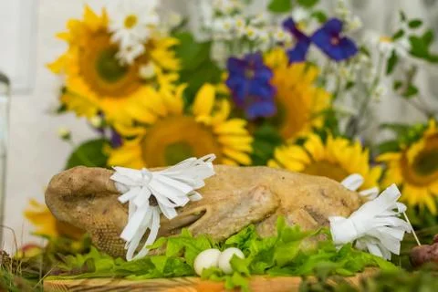 Buffets, appetizers, wedding table Stock Photos