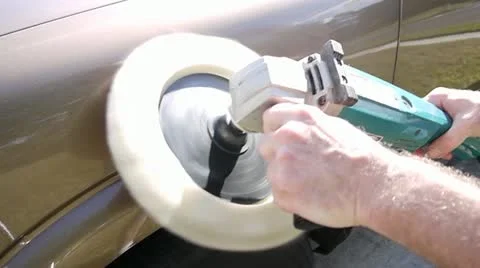 Buffing Fender Stock Footage 20433067