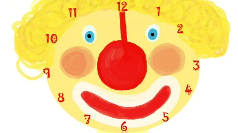 Buffoon Clock Video stock 267379