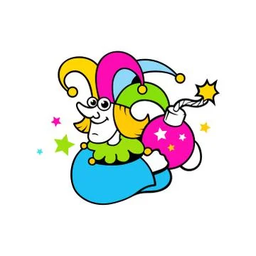 Buffoon sign Stock Illustration