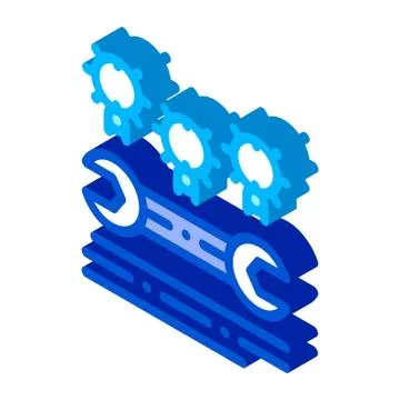 Bug Beetle Coding System isometric icon vector illustration Stock Illustration